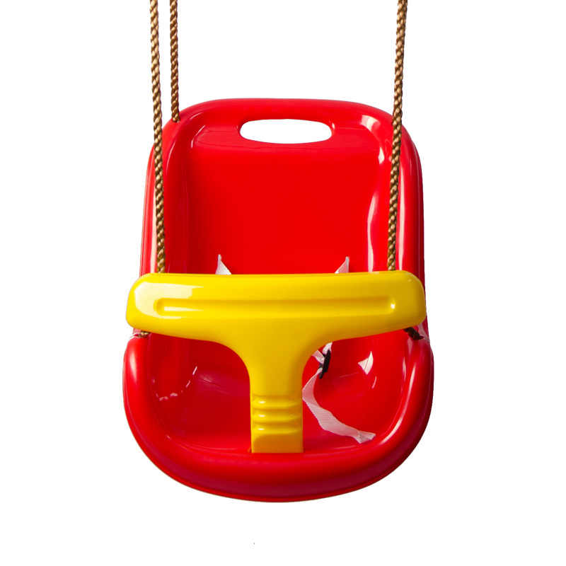 Seggiolino di ricambio altalena in plastica con protezione a T ideale per bambini da 1 - 3 anni