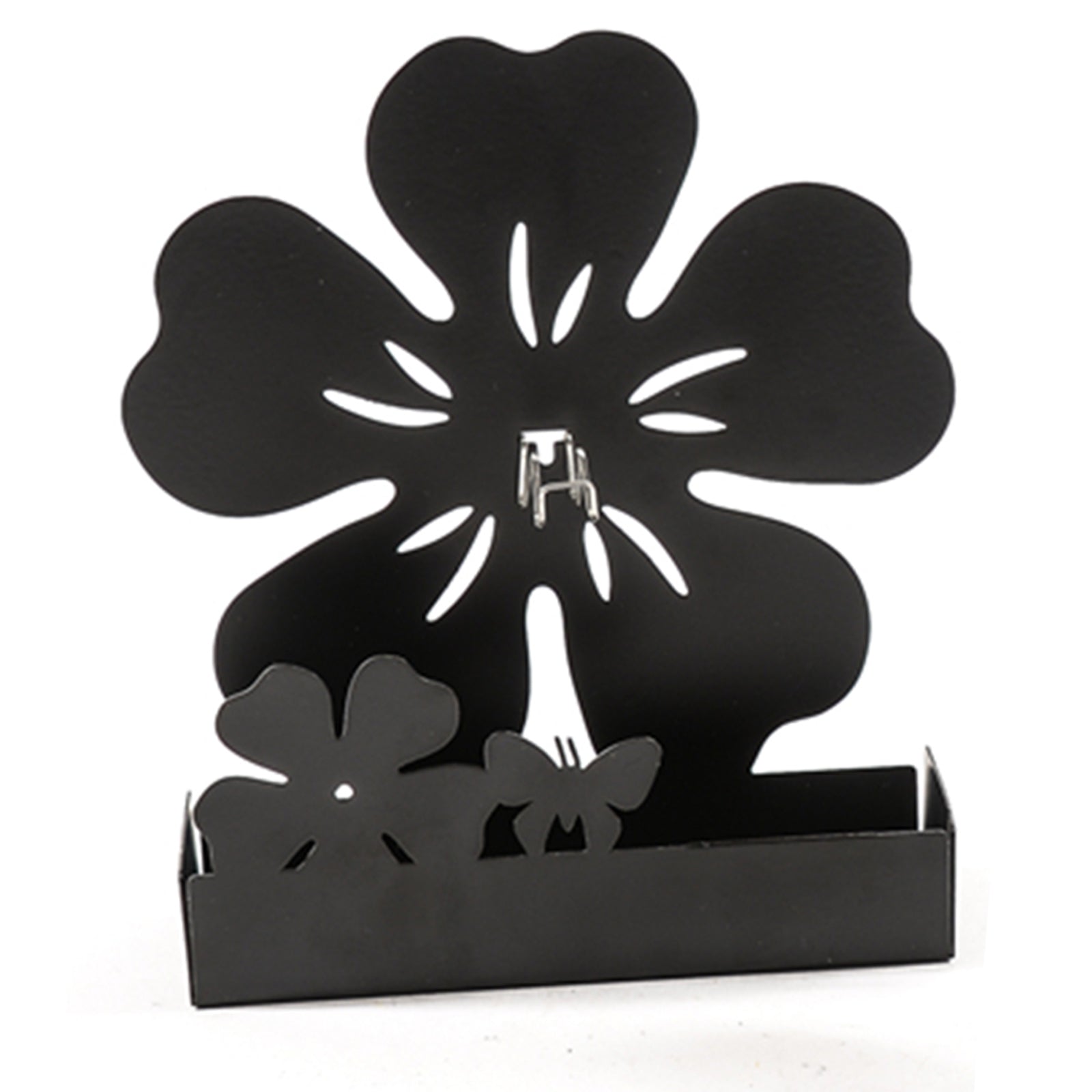 Diffusore in Metallo "Fiore" porta Zampirone antizanzare da Esterno h 17 cm