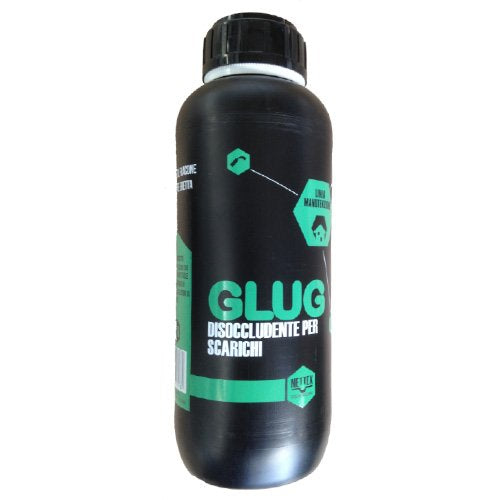 Disgorgante "Glug" sgorgante liquido per tubature acido stura lavandini Lt 1