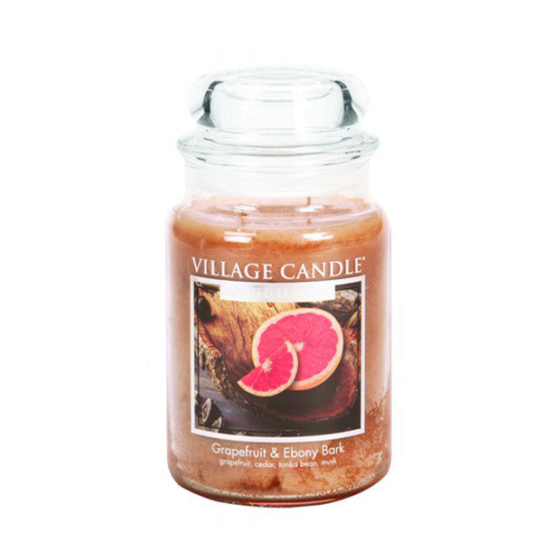 Candele profumate "Village Candle" profumatore per ambienti, Giara in vetro 730 gr, 26 once