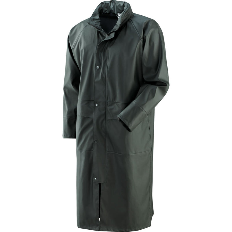 Cappotto "Iguazu" in PVC/PU con supporto 100% poliestere, Impermeabile traspirante giacca lunga