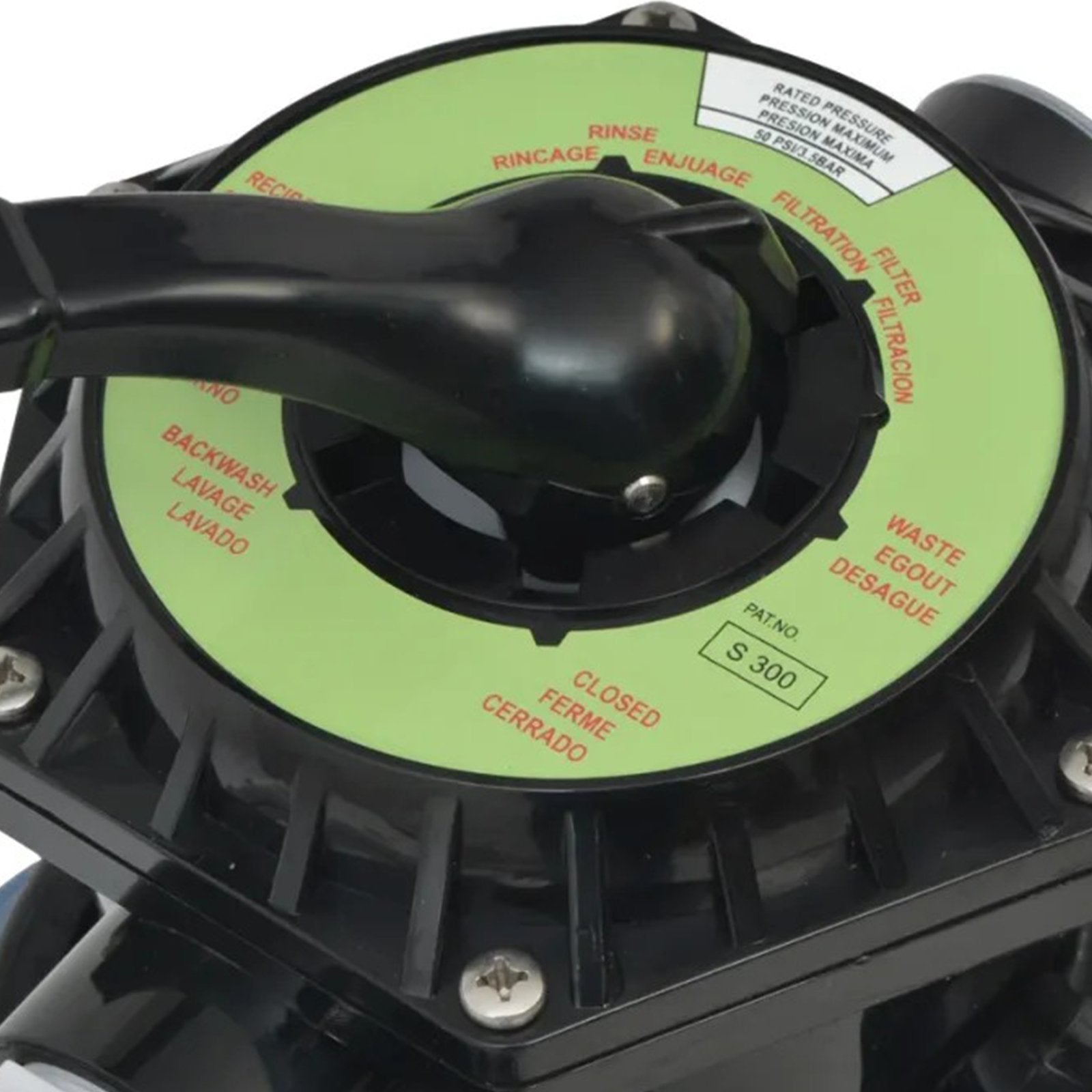 Pompa di filtraggio a sabbia per piscine fuori terra depuratore a pressione da 8000 lt/h 550 W