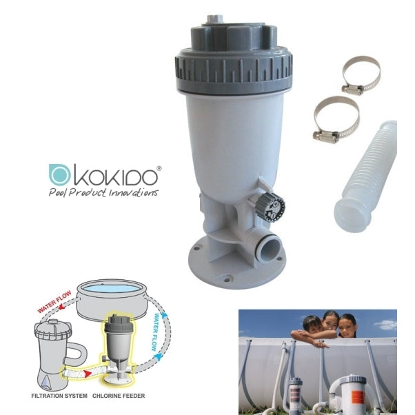 Dosatore automatico di cloro Clorinatore per piscina "Klorin"