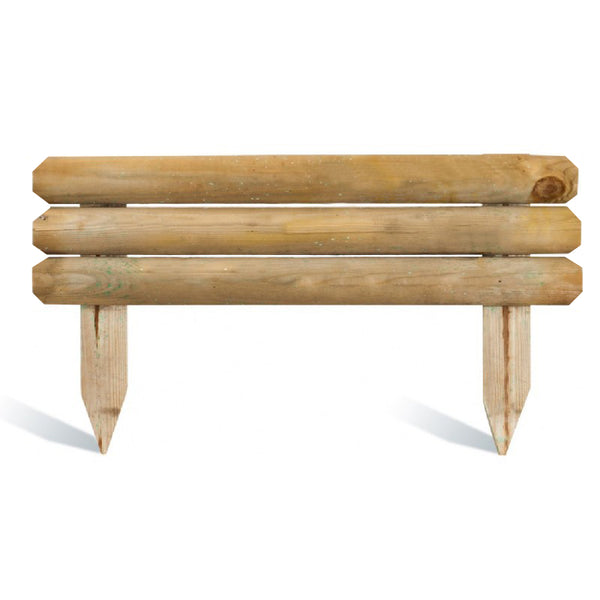 Linxor Bordura Per Piante In Bambù – Recinto Flessibile Da Giardino 100x20 Cm – Legno Naturale Chiaro, Per Aiuole E Vialetti - 6