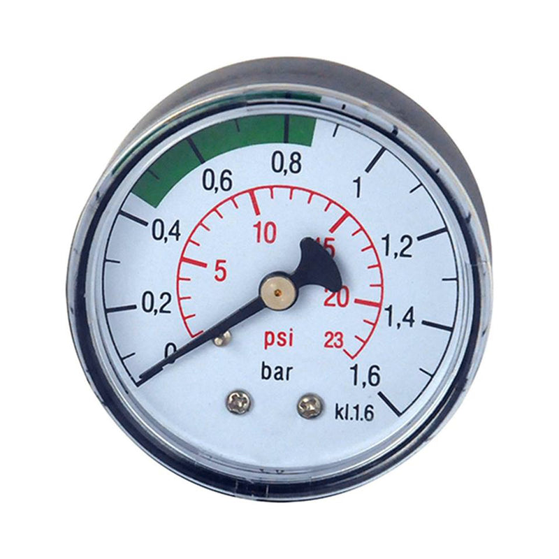 Manometro misuratore pressione per pompa camera d'aria galleggiante con attacco da 1/4"