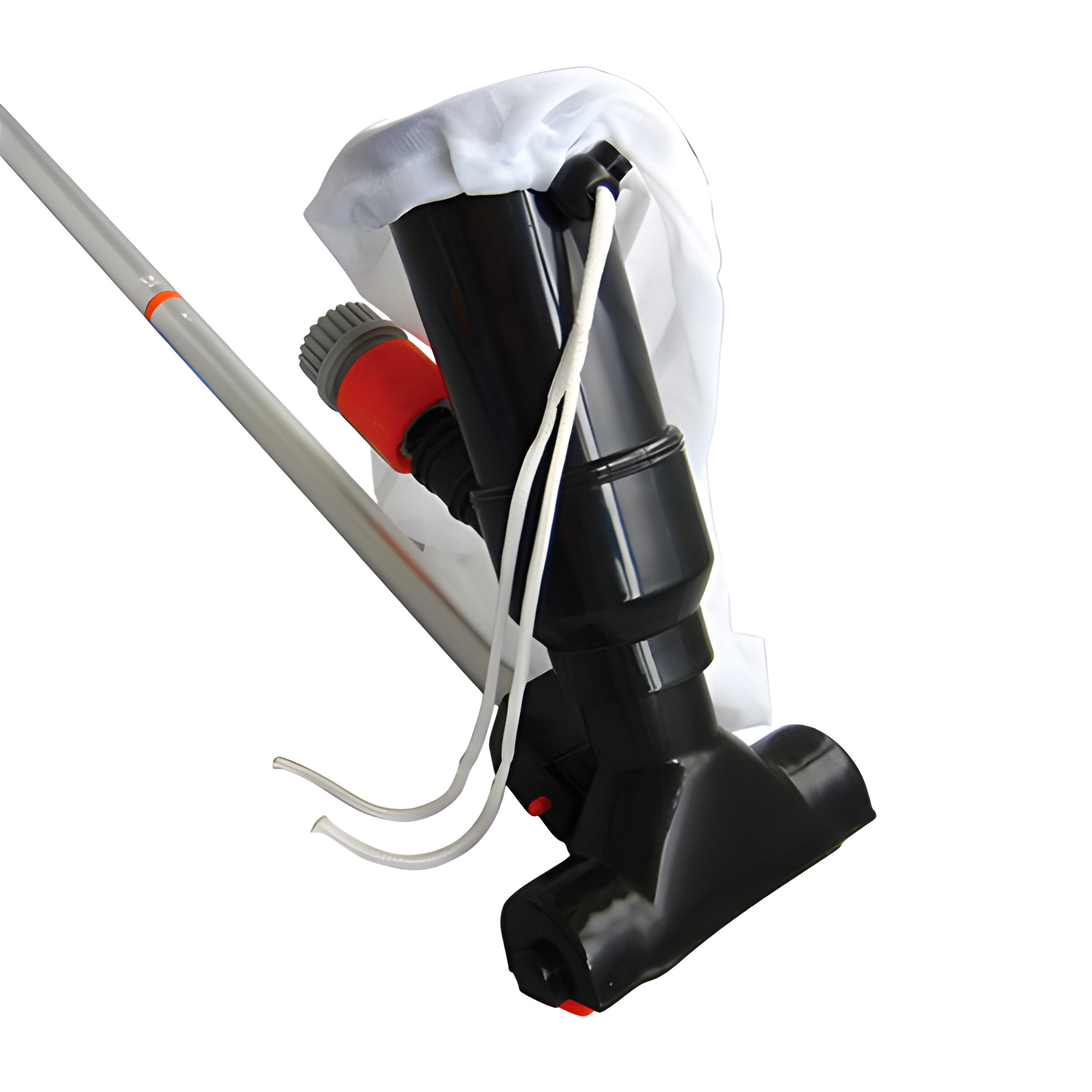 Aspiratore per fondo piscine "Venturi" con asta da 120 cm per manutenzione e pulizia