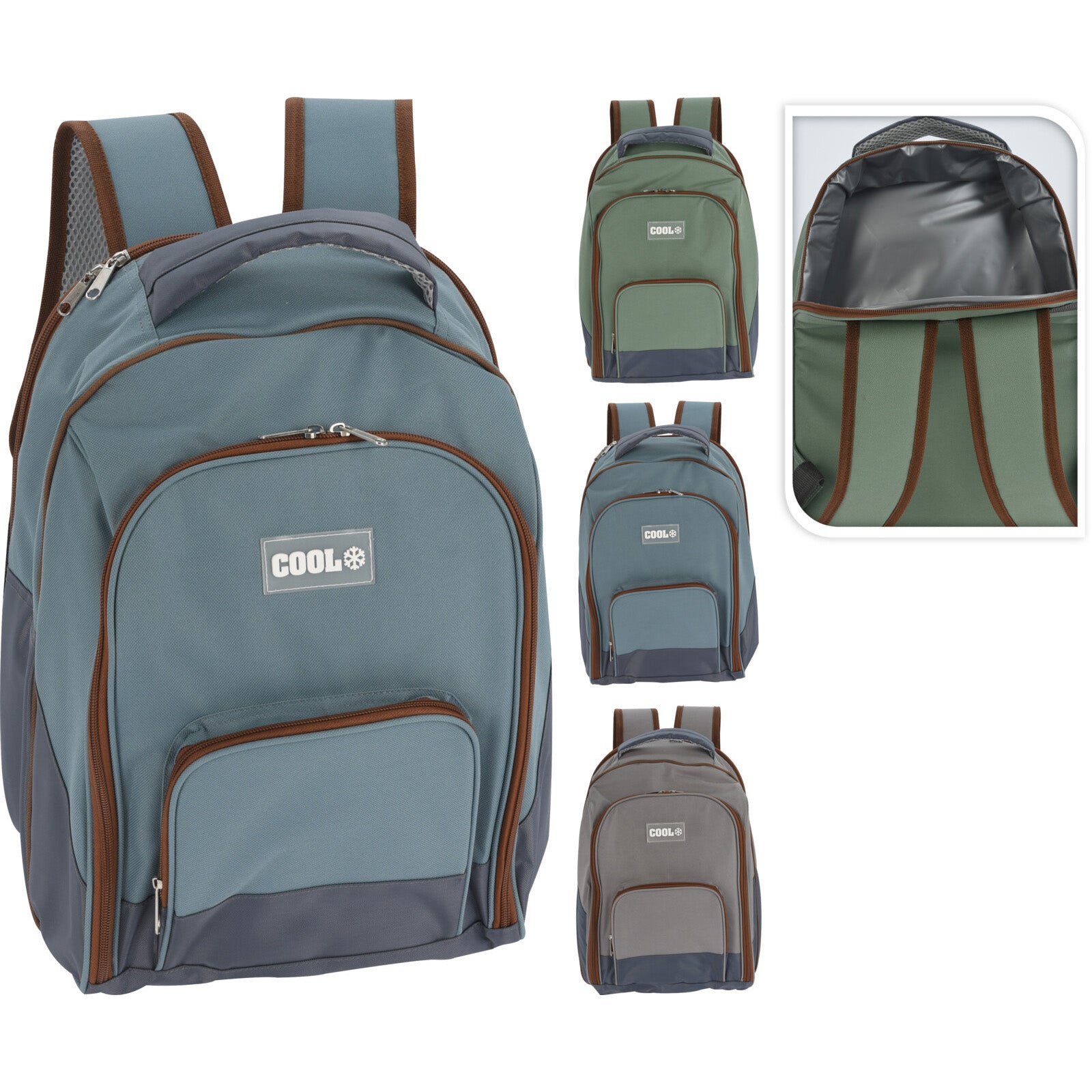 Borsa Frigo zaino termico da mare e campeggio porta pranzo per lavoro 12 lt