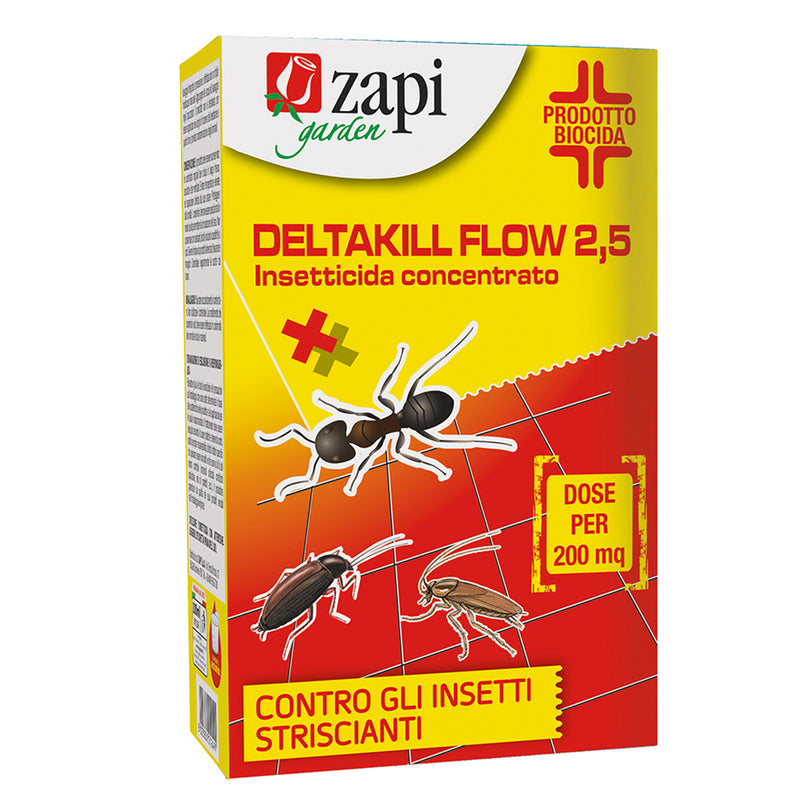 Insetticida concentrato contro gli insetti striscianti "Deltakill" per formiche e blatte 100 ml