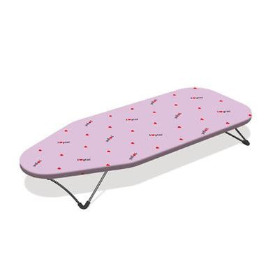 Asse da stiro in acciaio verniciato 73x32 cm con foderina in cotone "pollicino"