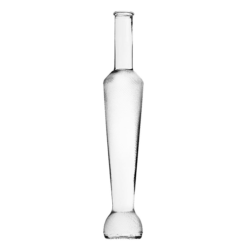 Bottiglia in vetro per distillati e liquori "Armony Rigata" da 200 mL