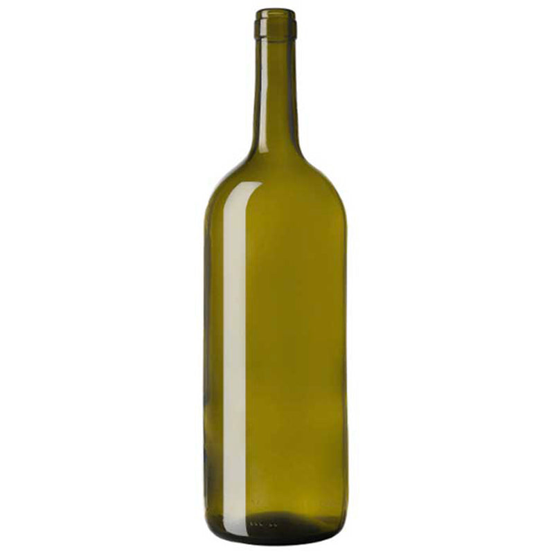 Bottiglia in vetro per vino "Bordolese Verona" con imboccatura a tappo di sughero 1500 mL
