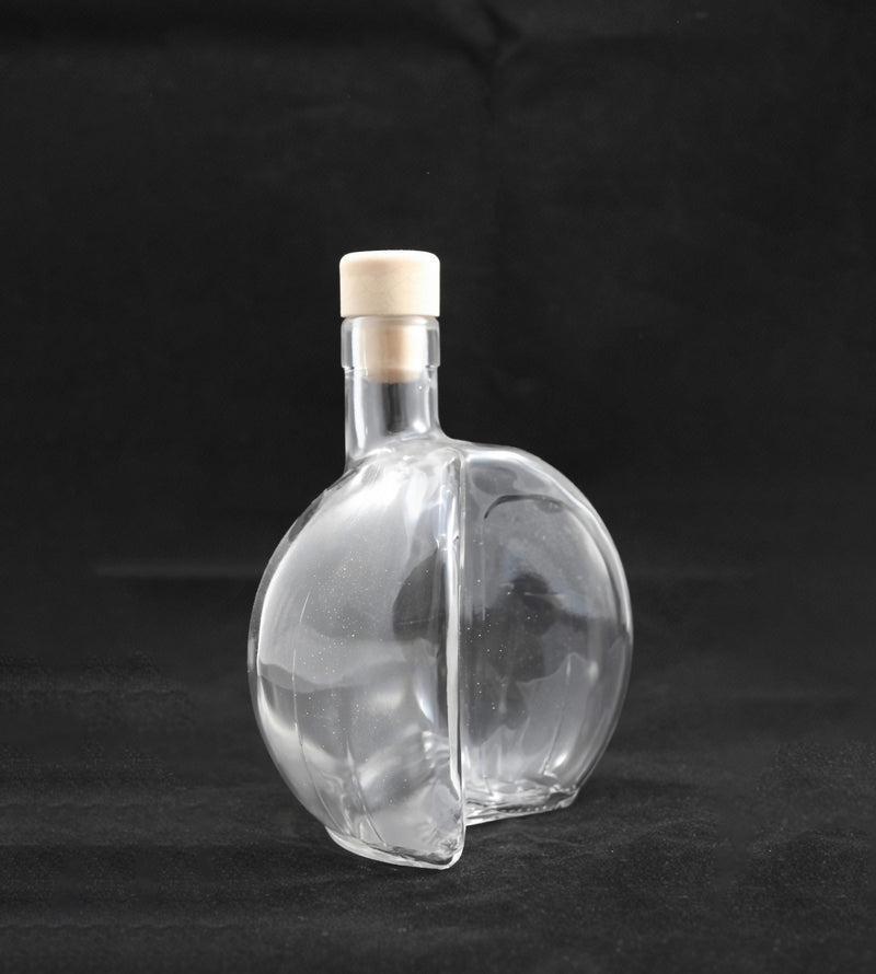 Bottiglia in vetro per distillati e liquori "Limone" capacità da 500 mL