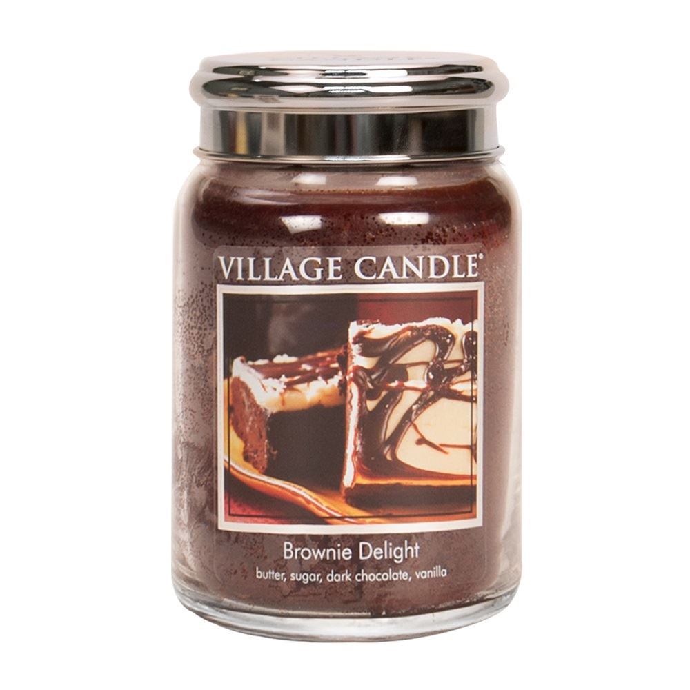 Candele profumate "Village Candle" profumatore per ambienti, Giara in vetro 730 gr, 26 once