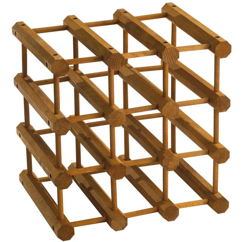 Cantinetta modulare portabottiglie "Canty" da 12 posti per bottiglie di vino e distillati