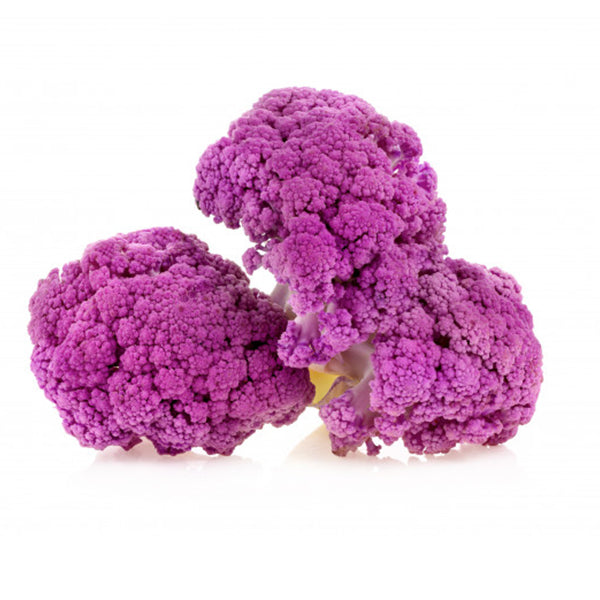 Semi Di Cavolfiore Violetto Di Sicilia, 300 Semi, Varietà Antica E Ricca Di Antiossidanti