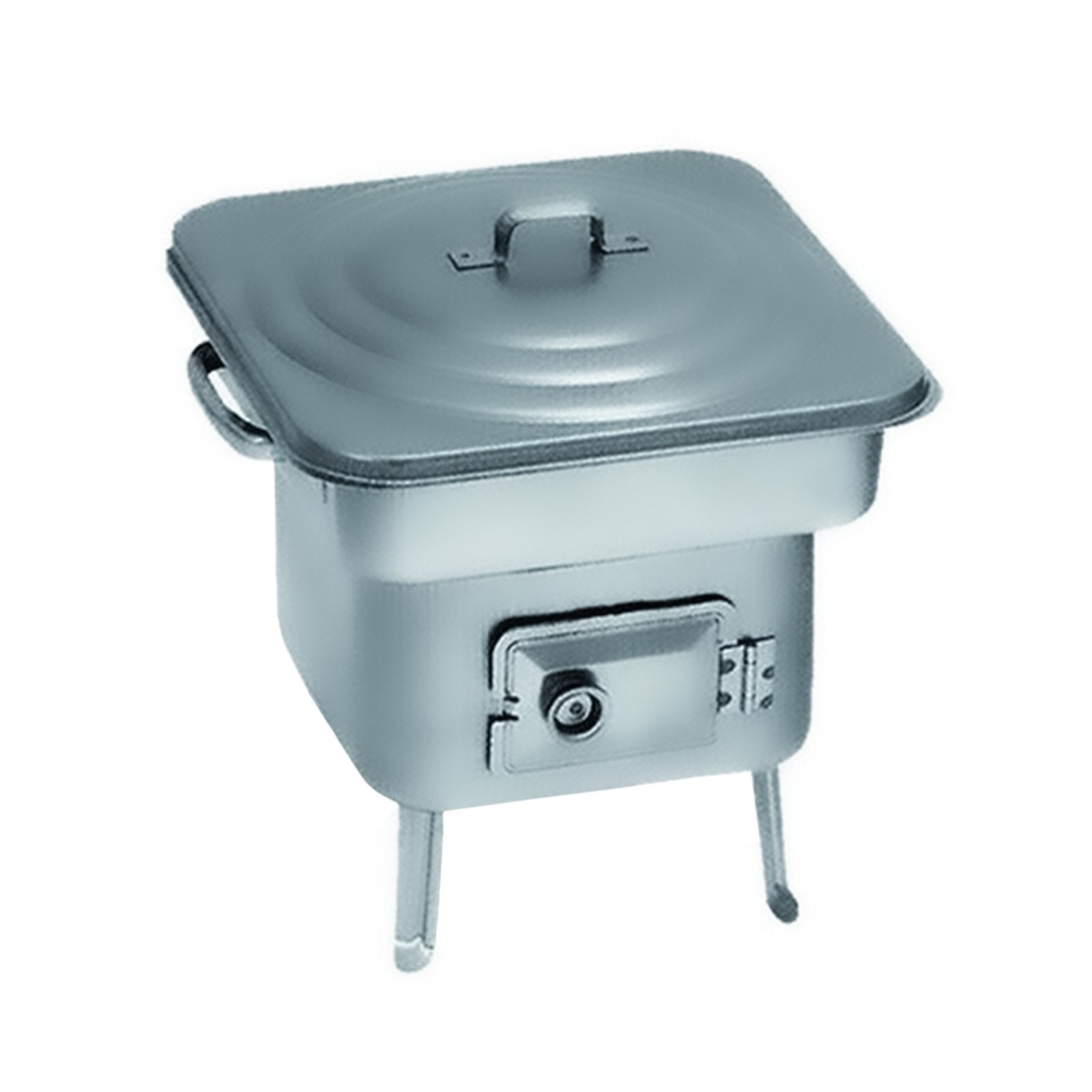 Fornello da barbecue da "Pic Nic" con griglia tappo piedini a carbonella per trasporto