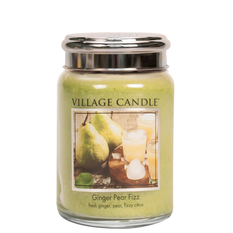 Candele profumate "Village Candle" profumatore per ambienti, Giara in vetro 730 gr, 26 once