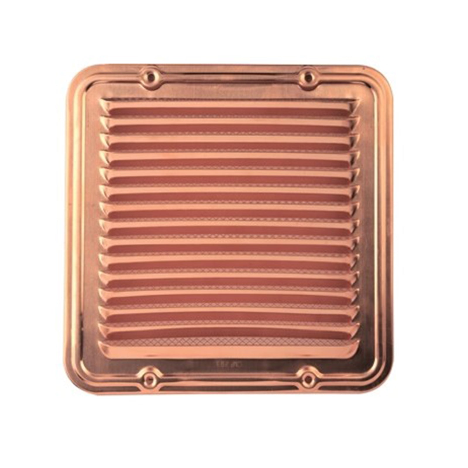 Griglia d'aerazione rettangolare in Rame sovrapponibile con rete