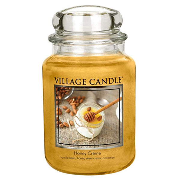 Candele profumate "Village Candle" profumatore per ambienti, Giara in vetro 730 gr, 26 once