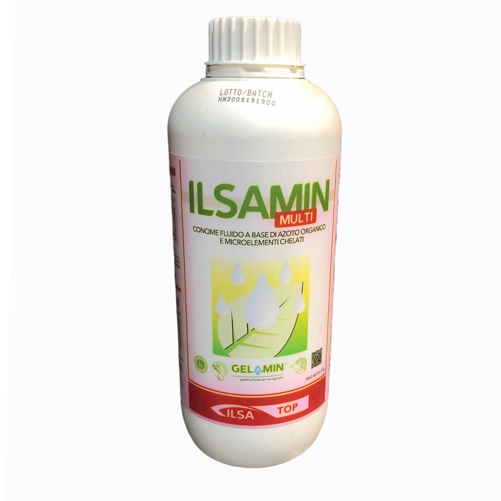 Concime fluido a base di azoto e microelementi "ILSAMIN MULTI" per Drupacee e Pomacee 1 lt