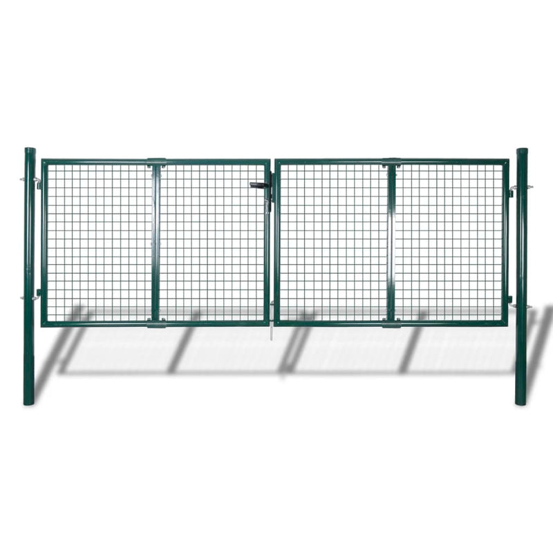 Cancello pedonale per recinzione con pannelli rigidi modulari "Border" maglia 5 x 5 cm