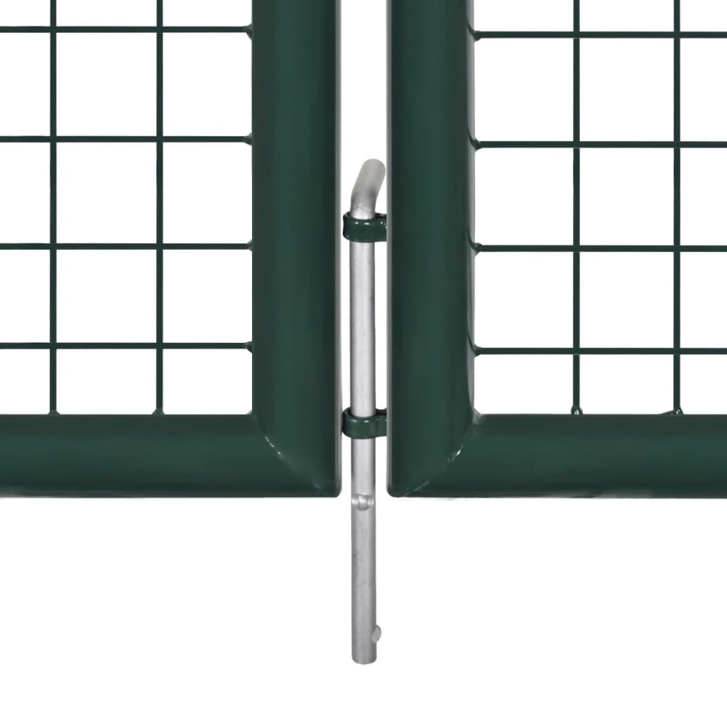 Cancello pedonale per recinzione con pannelli rigidi modulari "Border" maglia 5 x 5 cm