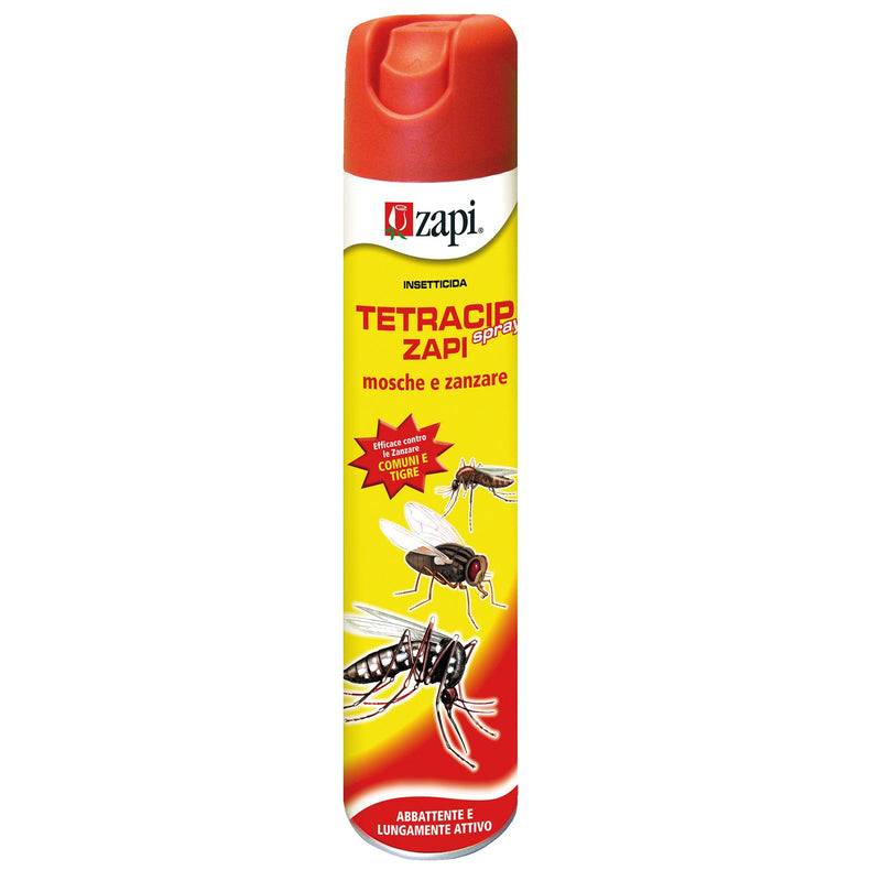 Insetticida areosol "Tetracip" per mosche e zanzare da interno per casa e ufficio 500 ml