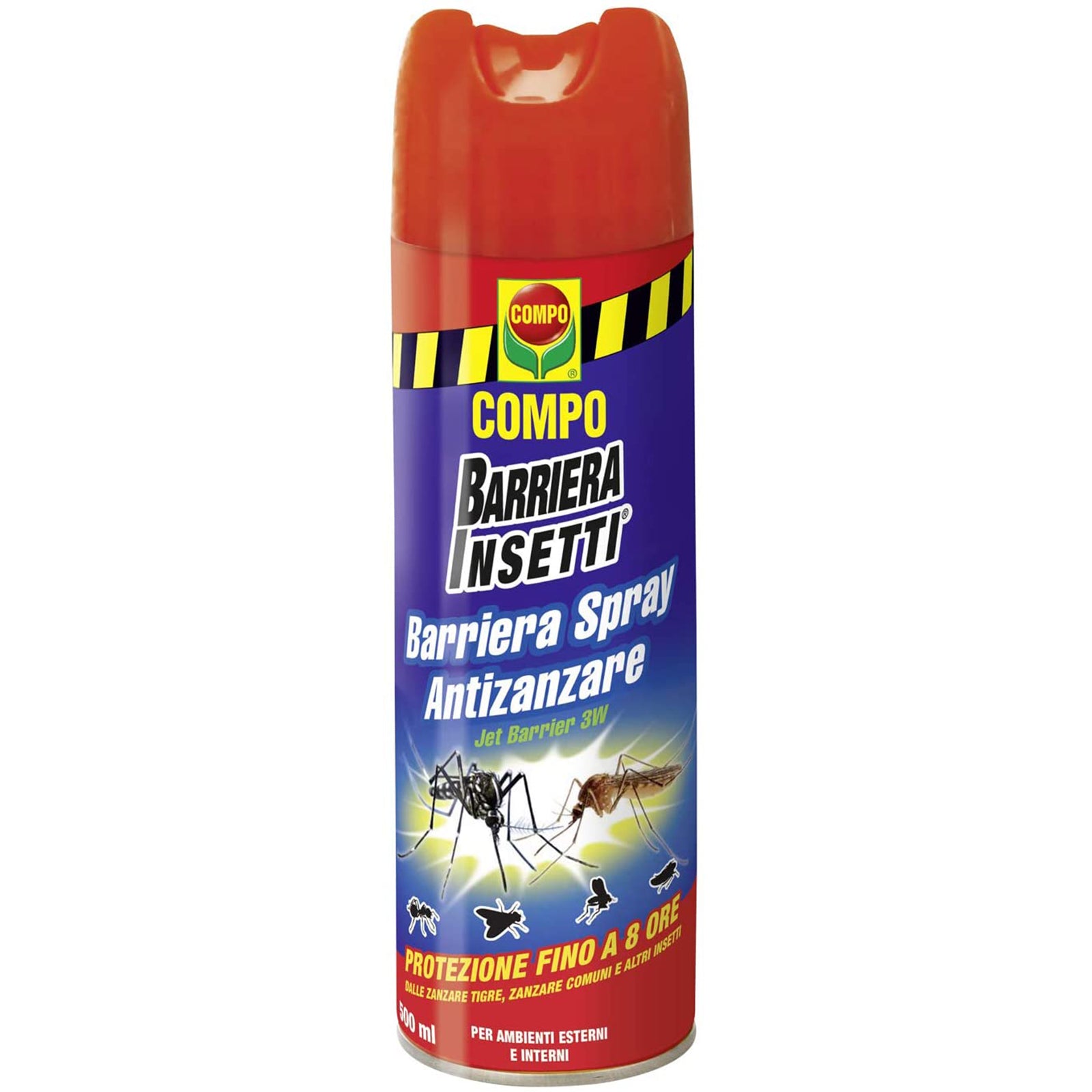 Insetticida areosol antizanzare "Barriera insetti volanti" da interno ed ufficio 500 ml