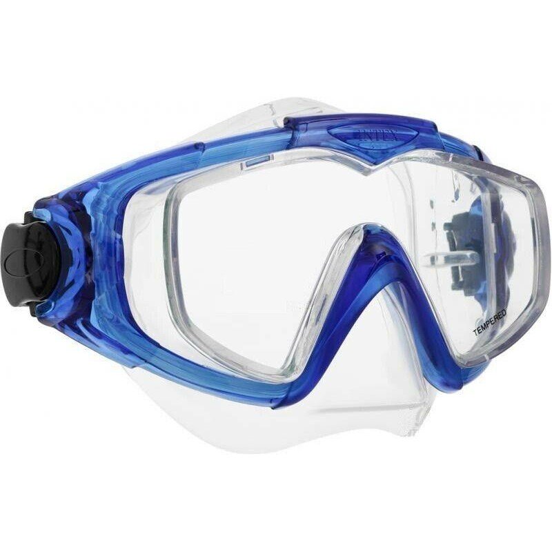 Maschera sub in vetro e silicone per immersioni e snorkeling da adulti