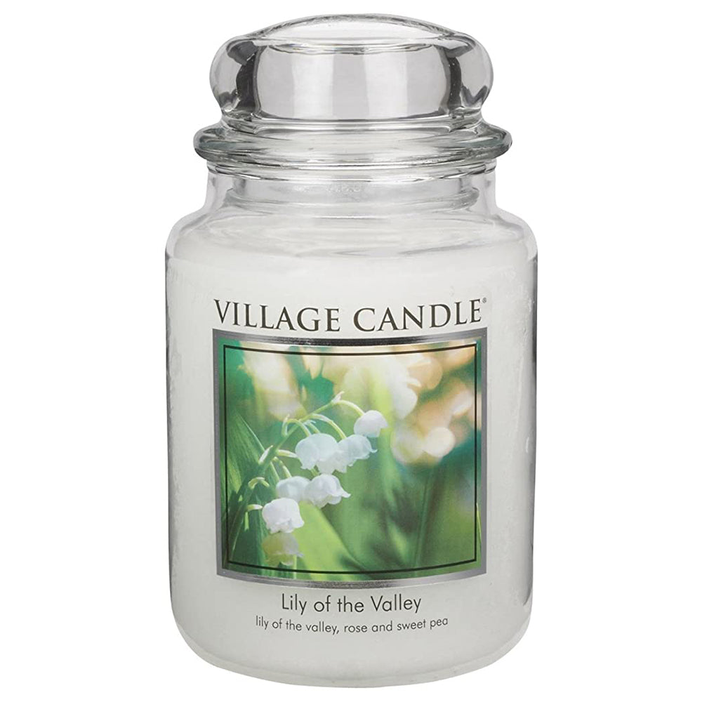 Candele profumate "Village Candle" profumatore per ambienti, Giara in vetro 730 gr, 26 once