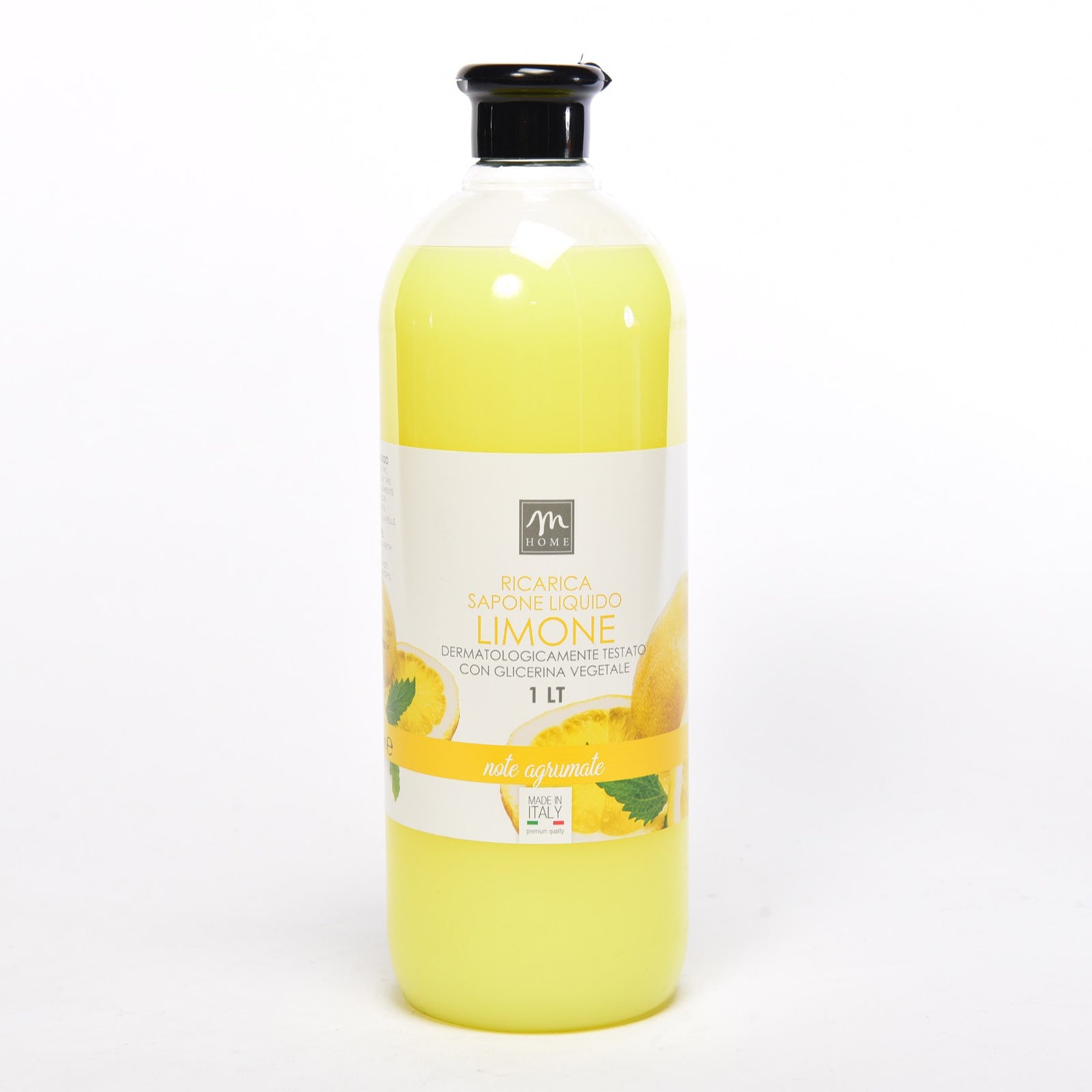 Dispenser di Sapone liquido da 500 mL profumato dermatologicamente testato con glicerina vegetale