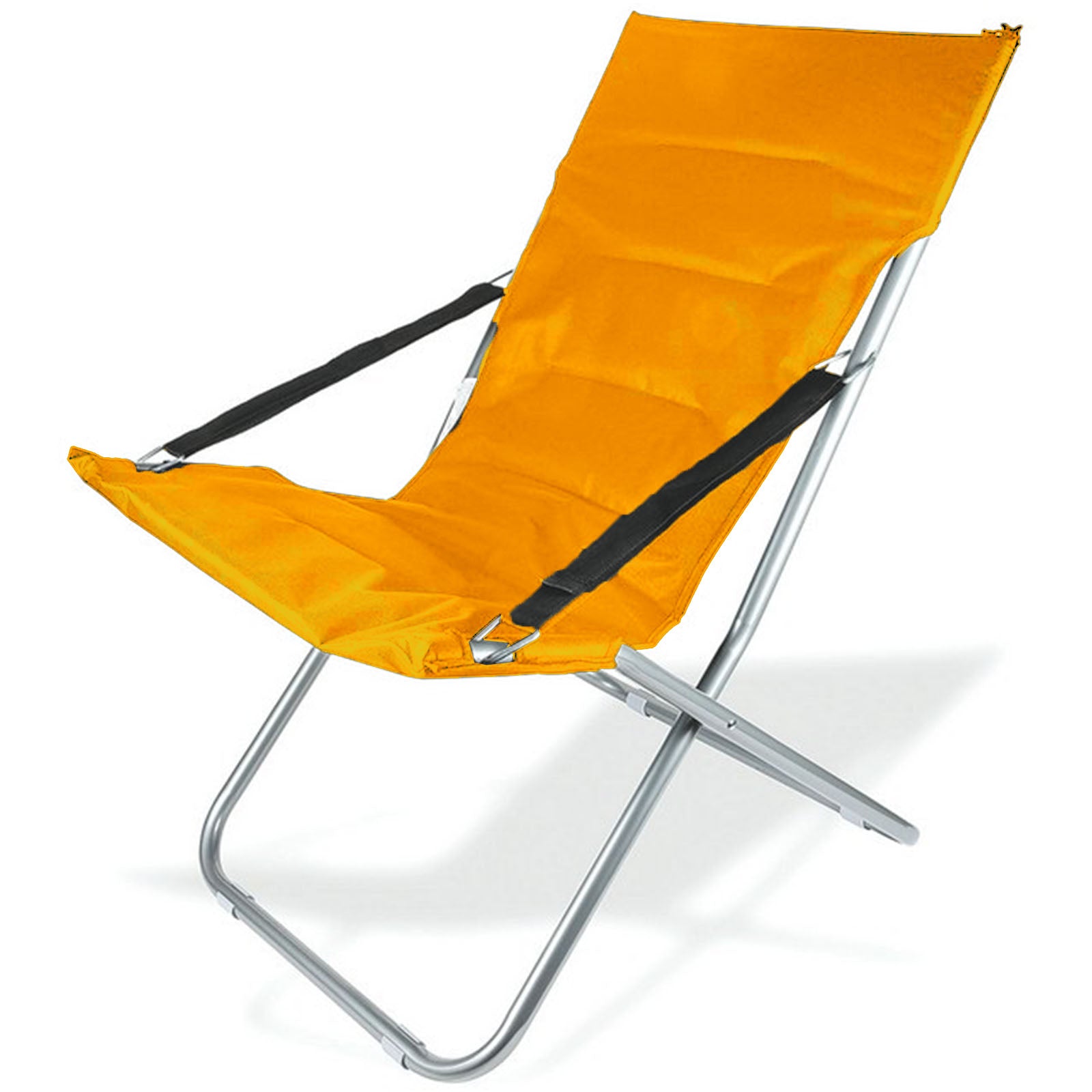 Sdraio pieghevole "Canapone" sedia imbottita per giardino e veranda