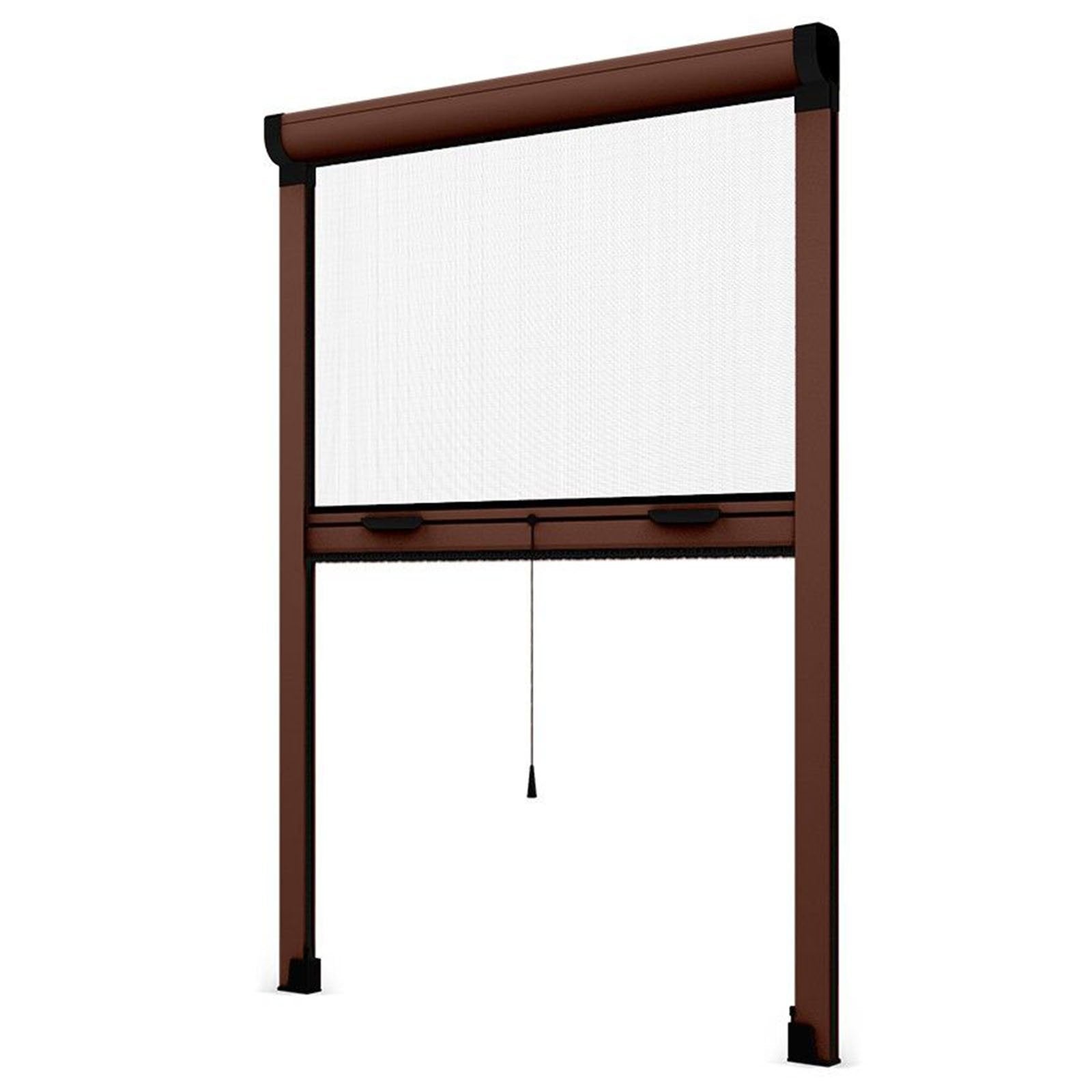 Zanzariera a rullo verticale per porta e finestra in alluminio universale