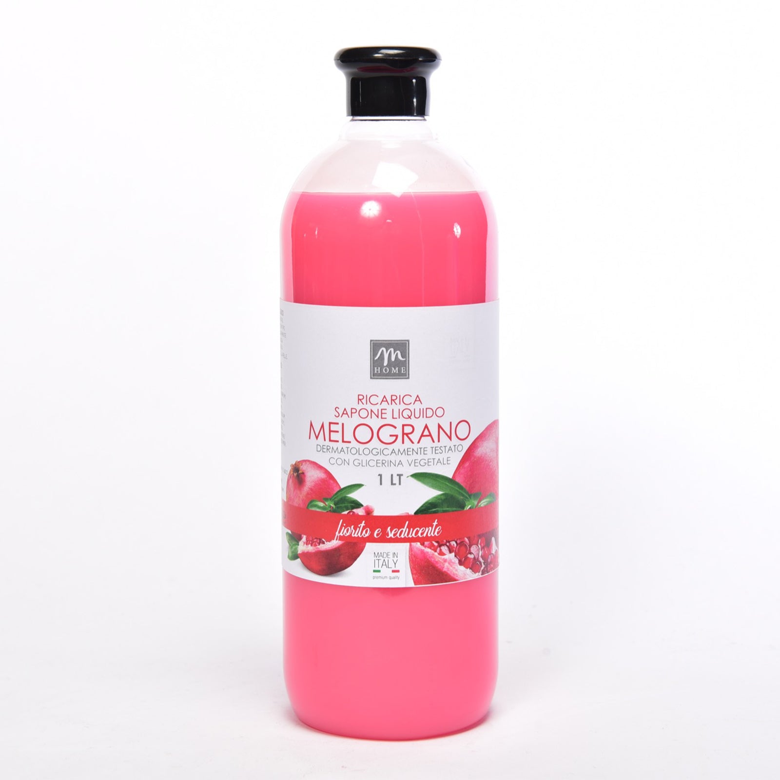 Dispenser di Sapone liquido da 500 mL profumato dermatologicamente testato con glicerina vegetale