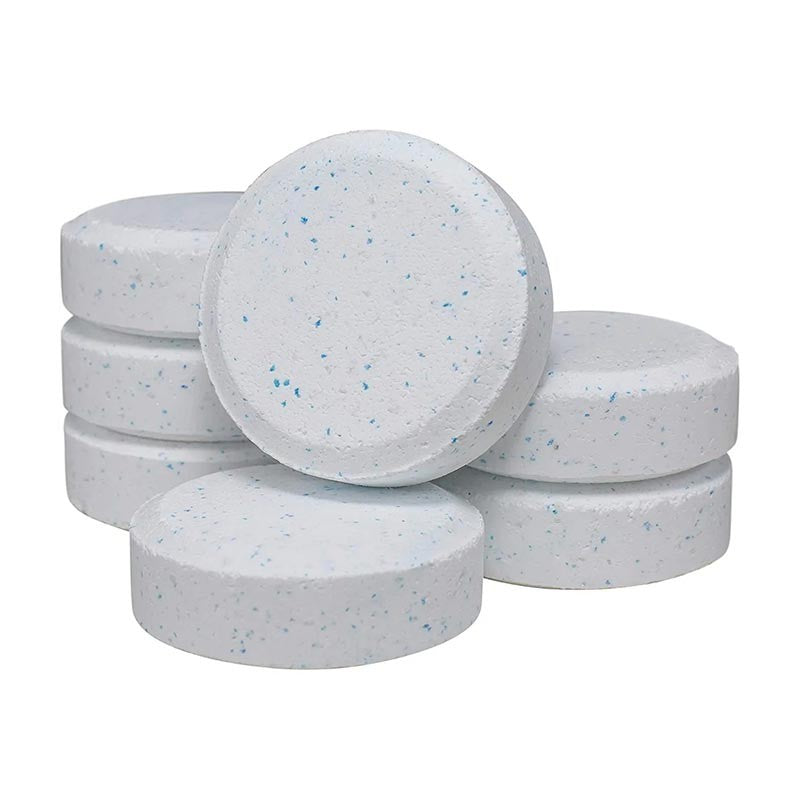 Cloro multifunzione "Tris pastiglie" con antialghe e flocculante per piscina