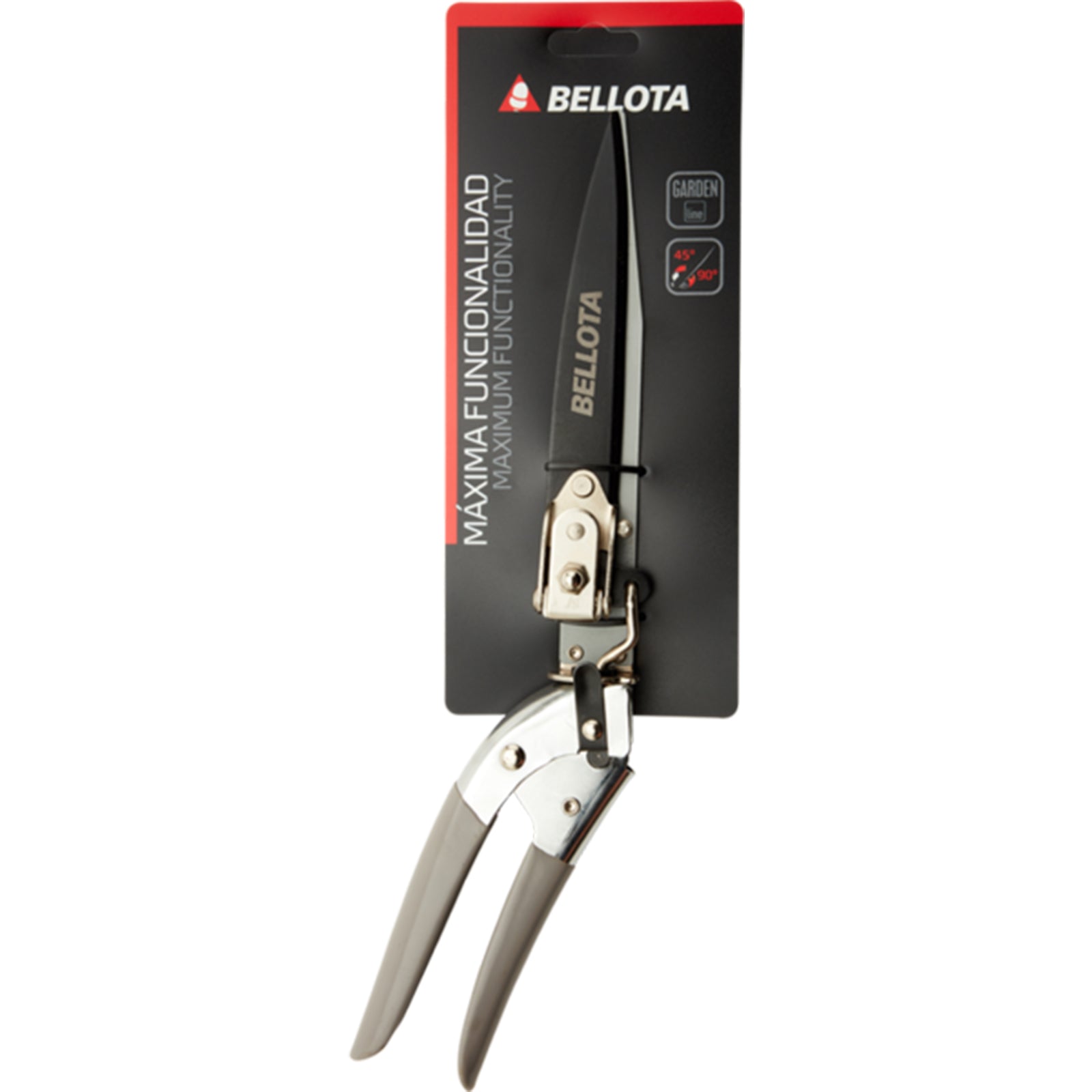 Forbici tagliabordi con lama in acciaio inox e impugnatura plastificata