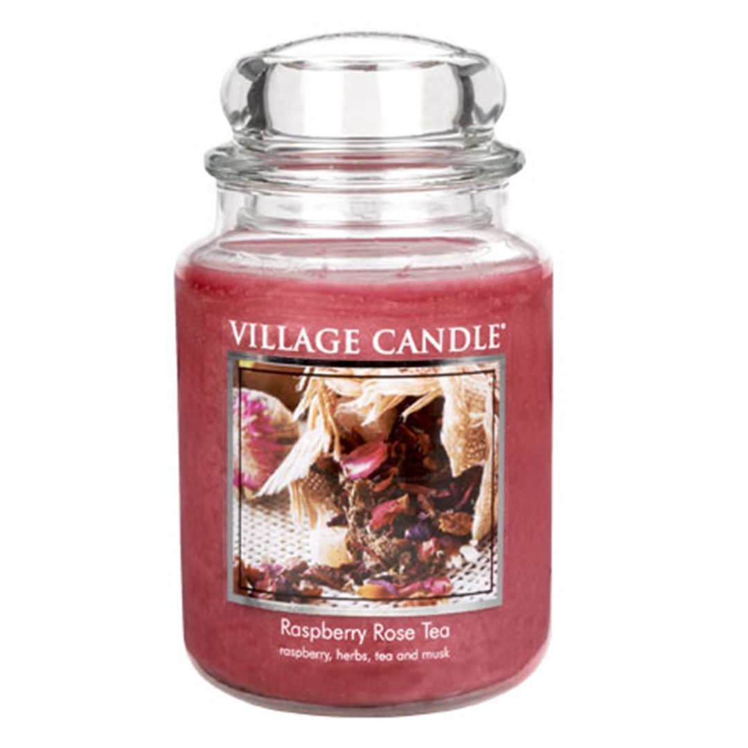 Candele profumate "Village Candle" profumatore per ambienti, Giara in vetro 730 gr, 26 once