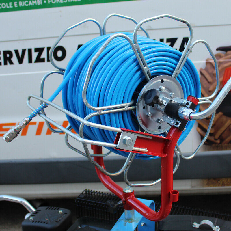 Tubo per compressore antipiega, abbacchiatore ed accessori pneumatici con raccordi rapidi