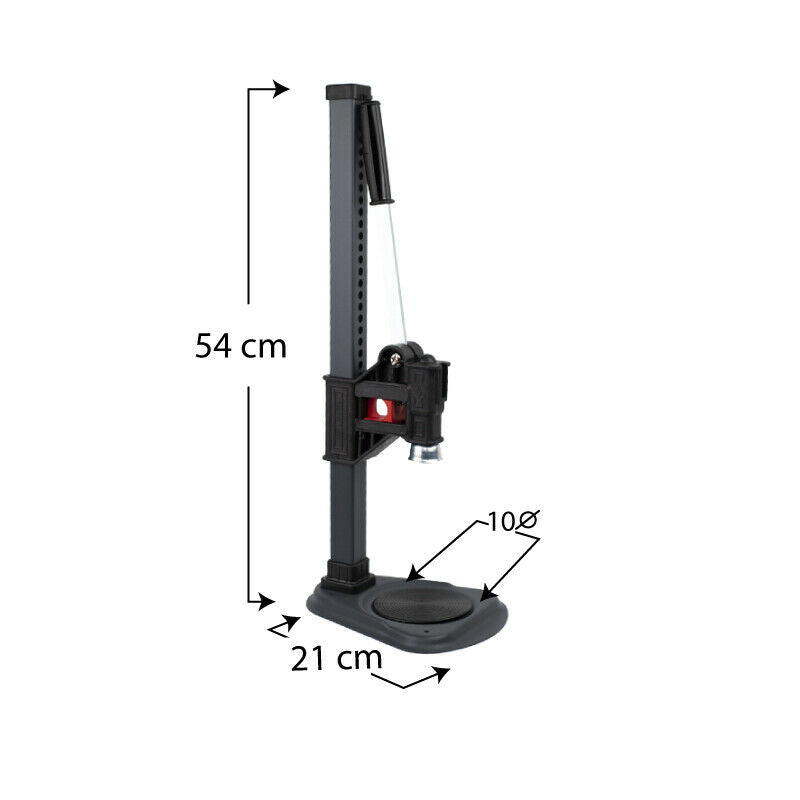 Capsulatrice "Colt Strong" tappatrice a cremagliera colonna per tappi corona da 26 e 29 mm