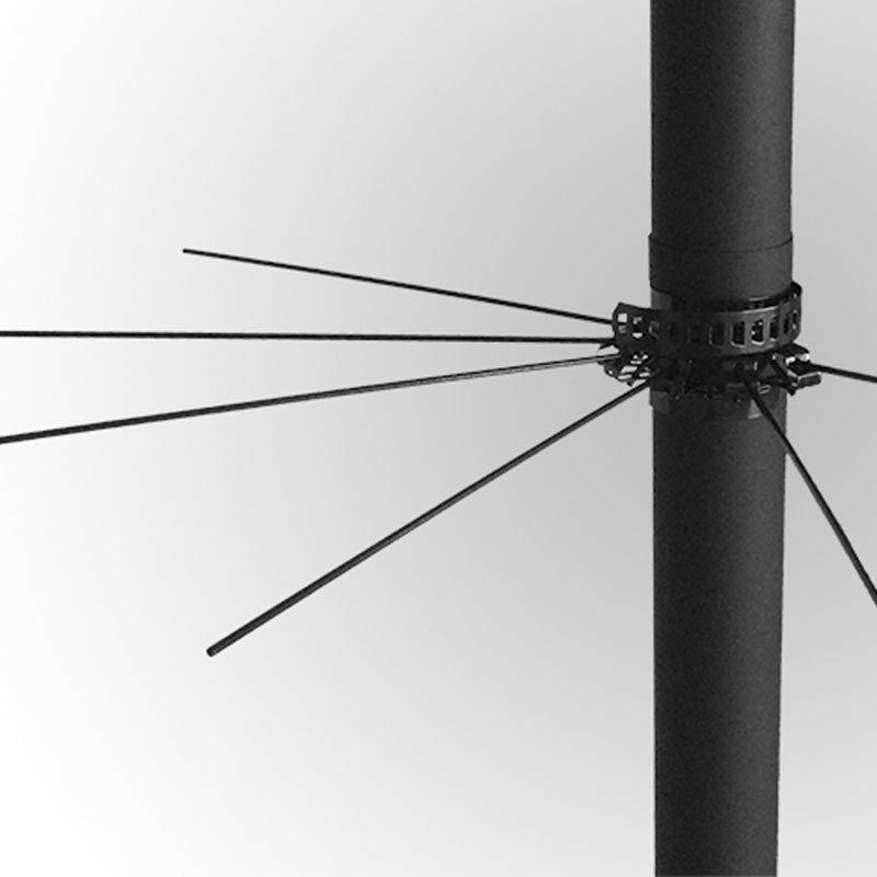 Stendibiancheria a raggi regolabili per canna fumaria stufa a legna e pellet