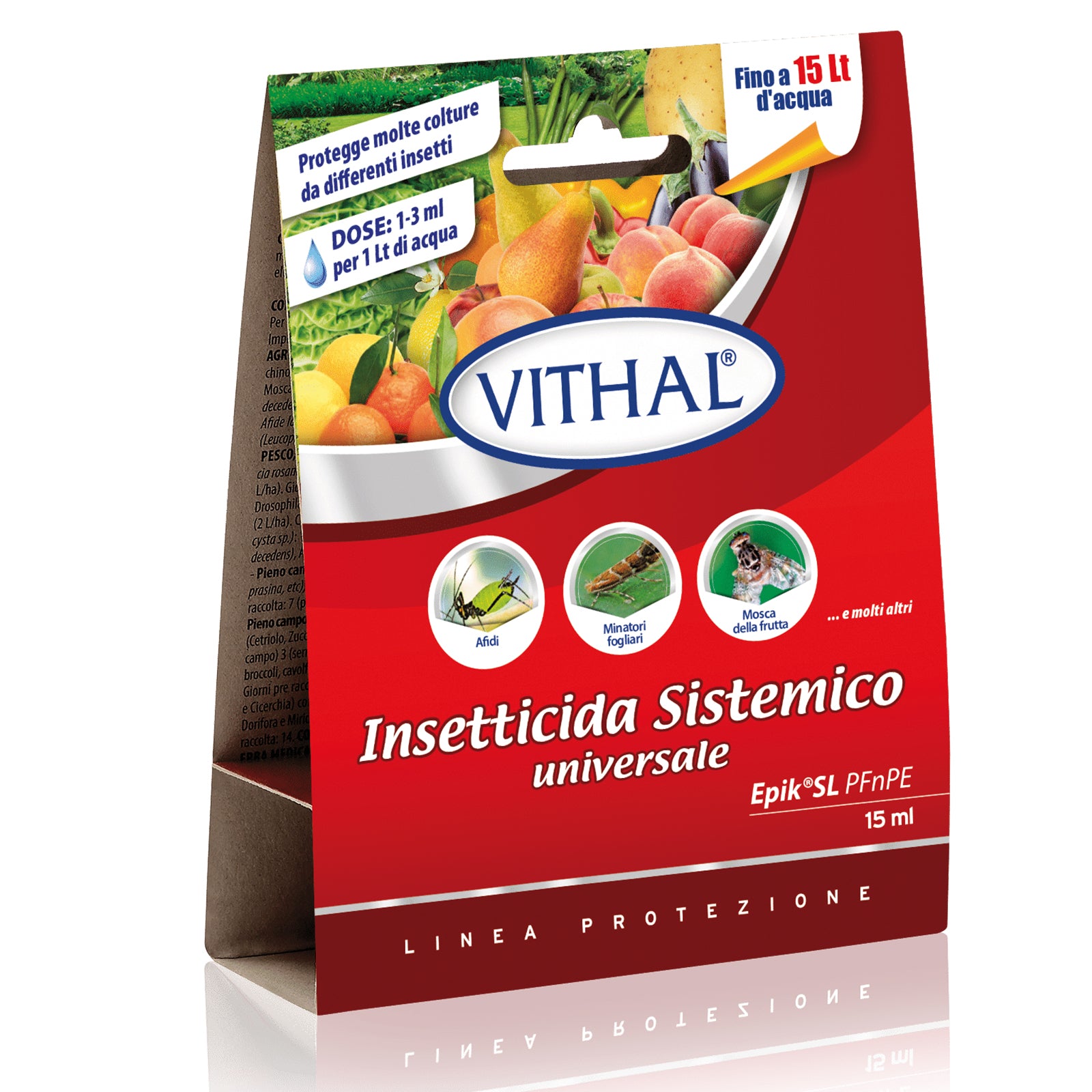 Insetticida sistemico "Epik SL" per afidi e cocciniglia su piante da frutto ed ortaggi