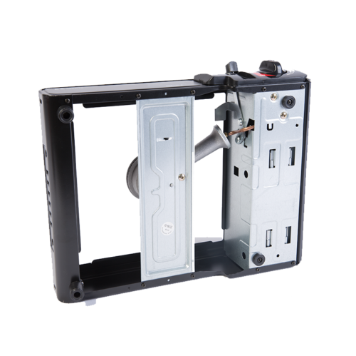 Fornello a gas da campeggio portatile con valigetta 2200 W temperatura regolabile