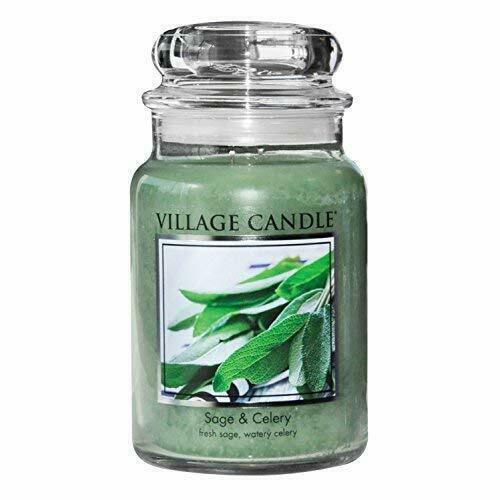 Candele profumate "Village Candle" profumatore per ambienti, Giara in vetro 730 gr, 26 once