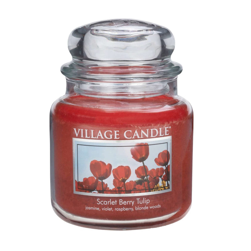 Candele profumate "Village Candle" profumatore per ambienti 16 once, Giara in vetro 450 gr