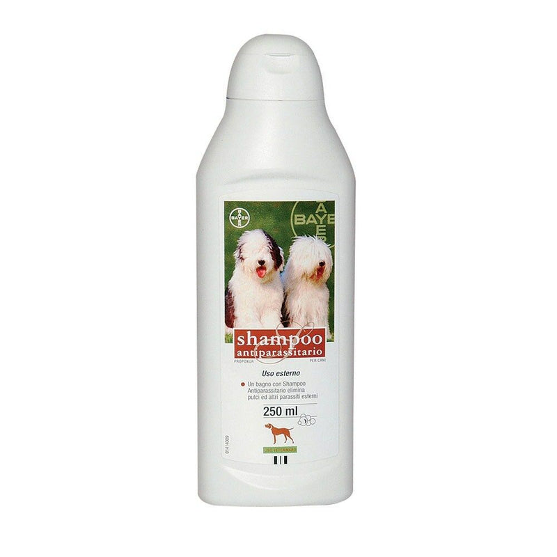 Shampoo antiparassitario per cani di grossa e piccola taglia 250 ml