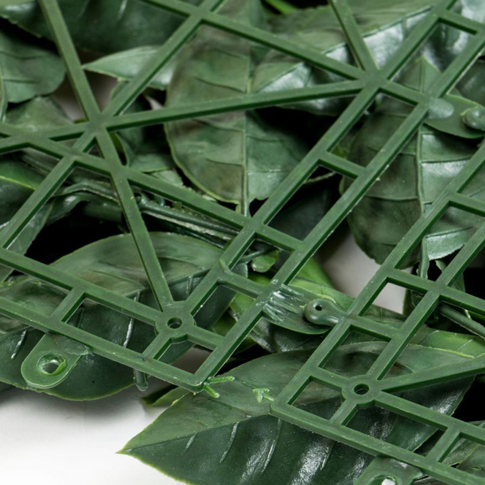 Siepe artificiale 3D Photinia rossa decorazione per balconi e giardino anti uv 1 x 1 Mt