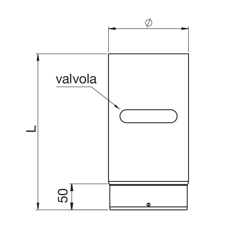 FIREFIX Rivestimento murale R180/WD, doppio, adatto per tubi da stufa/tubi da fumo di spessore 2 mm con diametro 180 mm, per stufe e caminetti, non verniciato FIREFIX Rivestimento murale R180/WD, doppio, adatto per tubi da stufa/tubi da fumo di spessore 2 mm con diametro 180 mm, per stufe e caminetti, non verniciato