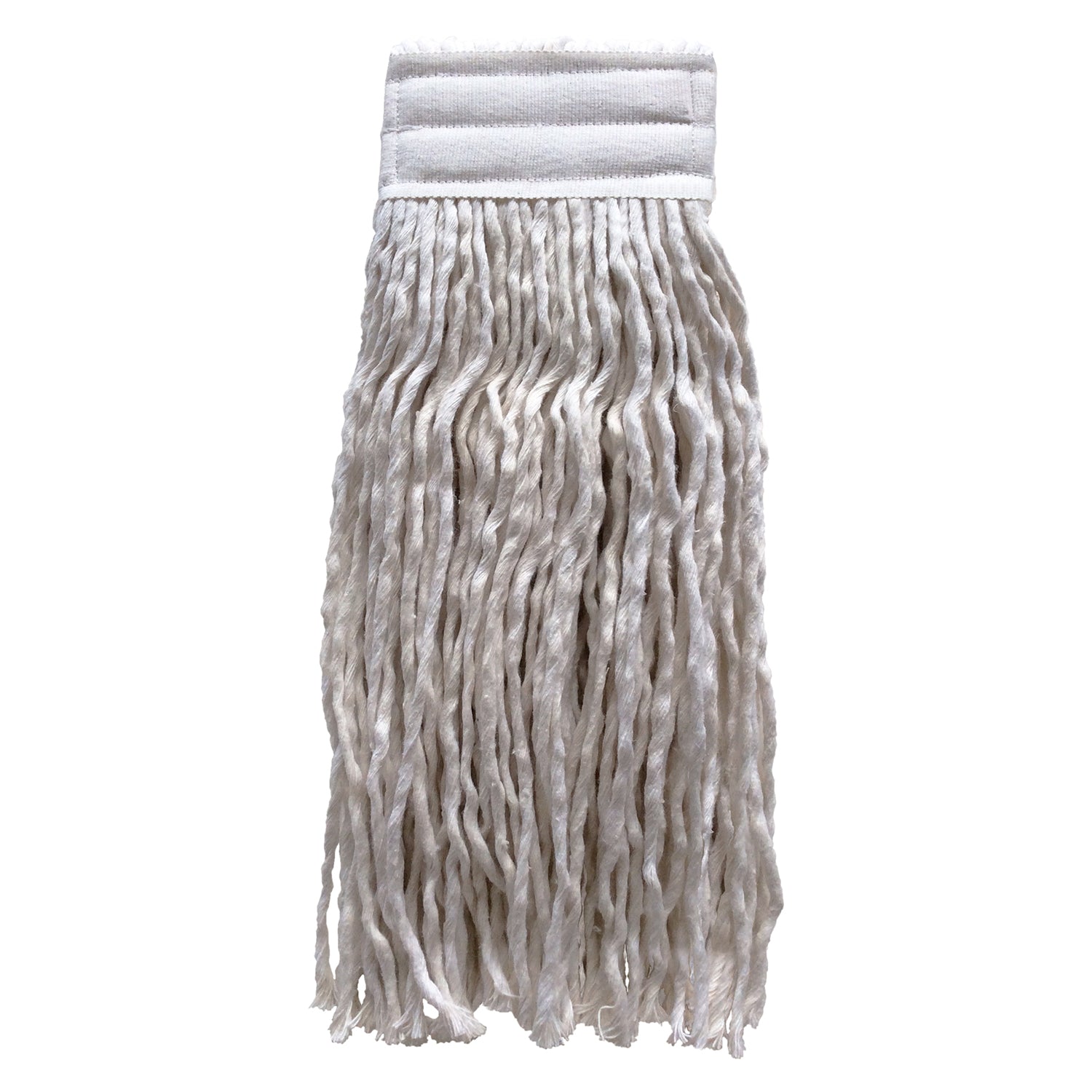 Ricambio Mop in cotone da 400 gr montaggio su pinza lavapavimenti Professionale