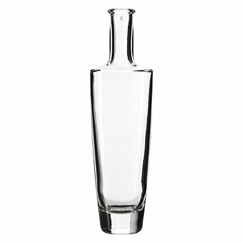Bottiglia in vetro per distillati e liquori modello "Lulu Liscia" trasparente