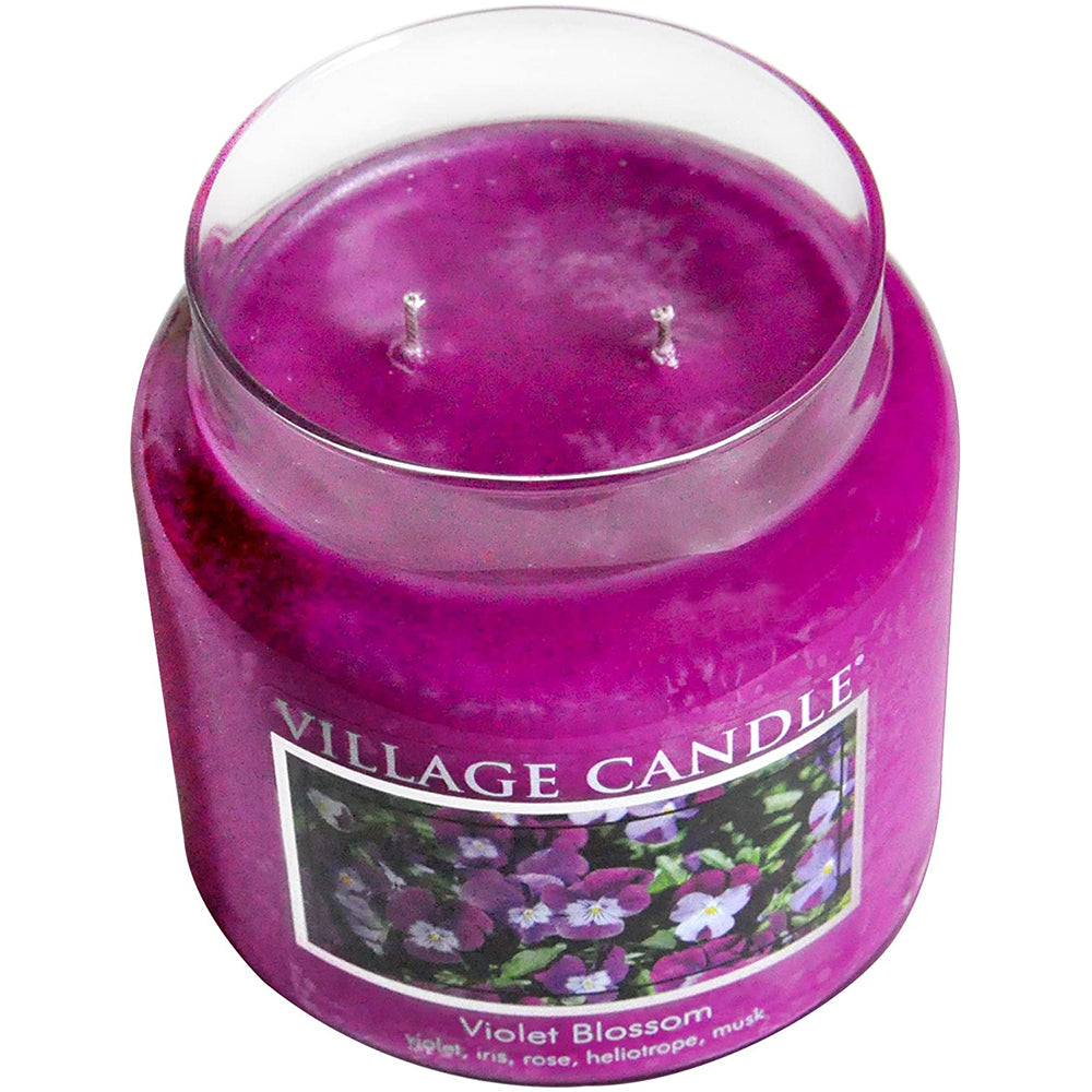 Candele profumate "Village Candle" profumatore per ambienti, Giara in vetro 730 gr, 26 once